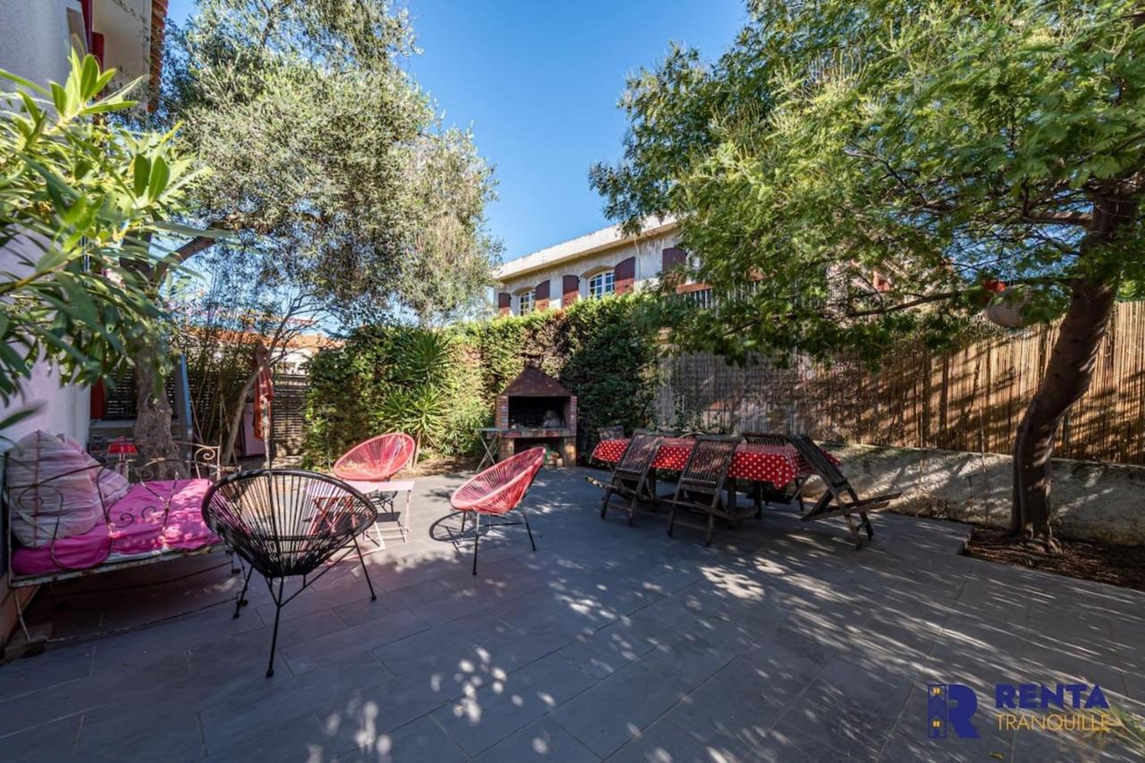 פרפיניין Villa Catalane I 200 M I Terrasse 20 M I Jardin מראה חיצוני תמונה